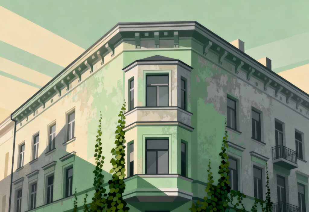 Erfahrener Elektriker saniert die Elektroinstallation in einem Altbau mit sichtbaren Ziegelwänden und Holzbalken – fachgerechte Verkabelung und sichere Modernisierung